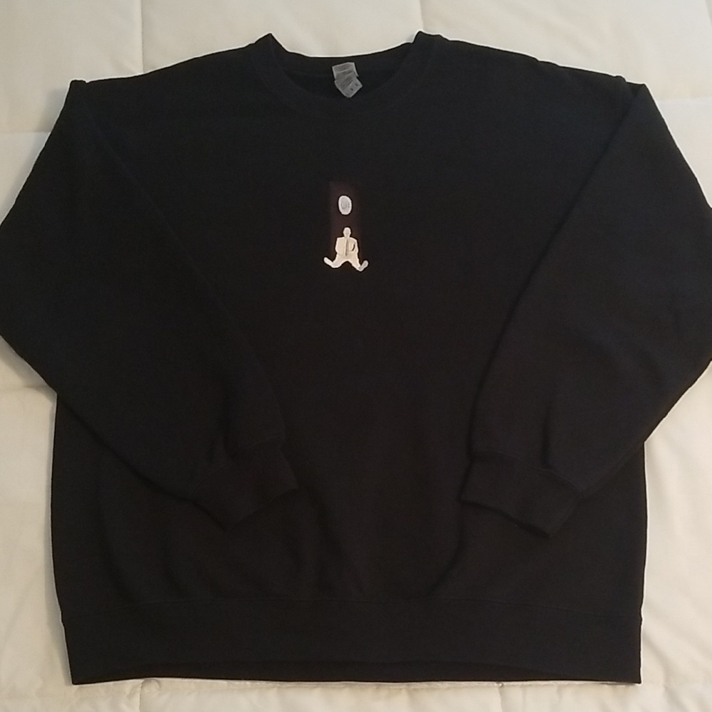 Mac Miller Embroidered Logo Crewneck Sweatshirt